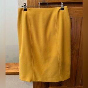 Preston & York Mustard Midi Skirt
